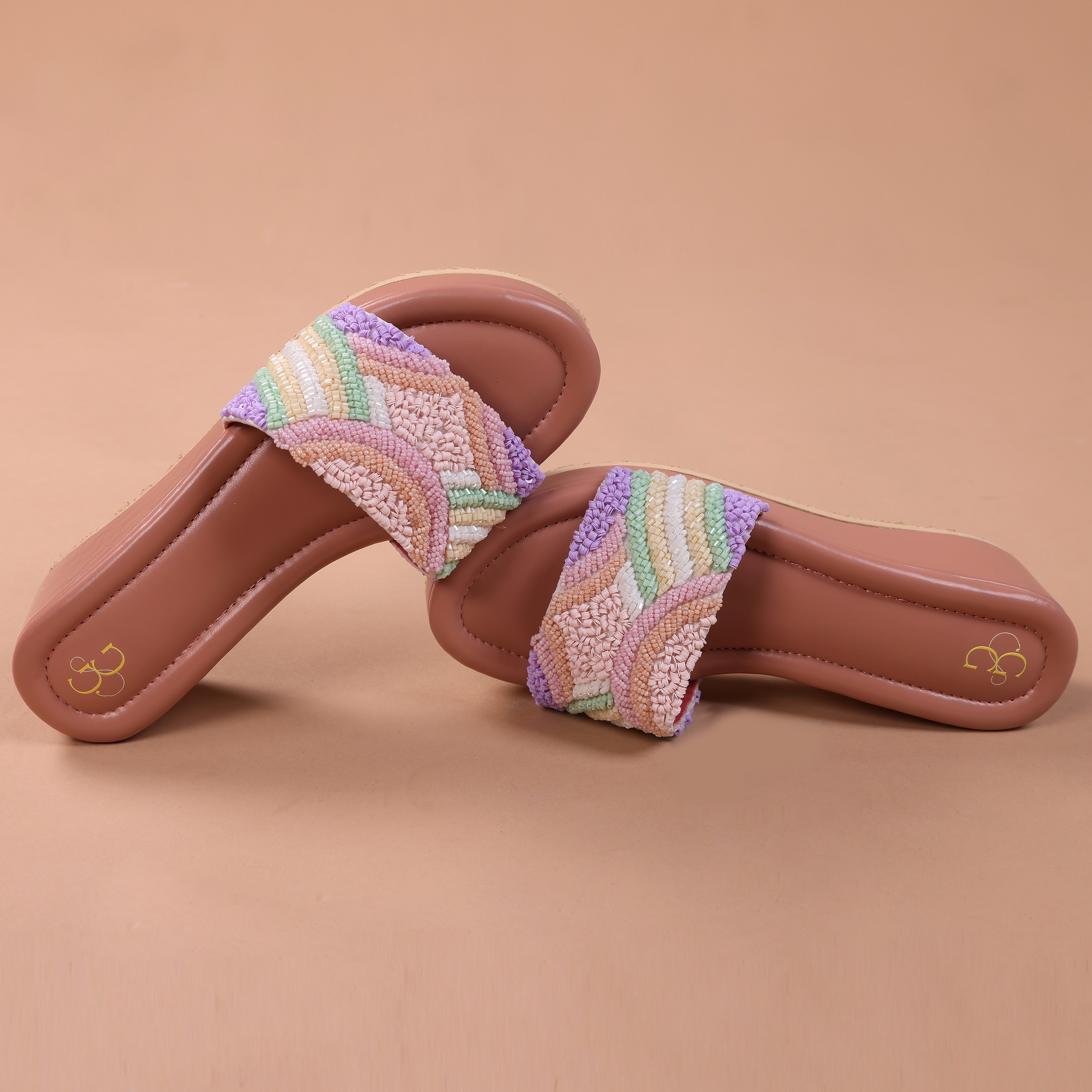 Pink sequence work wedges