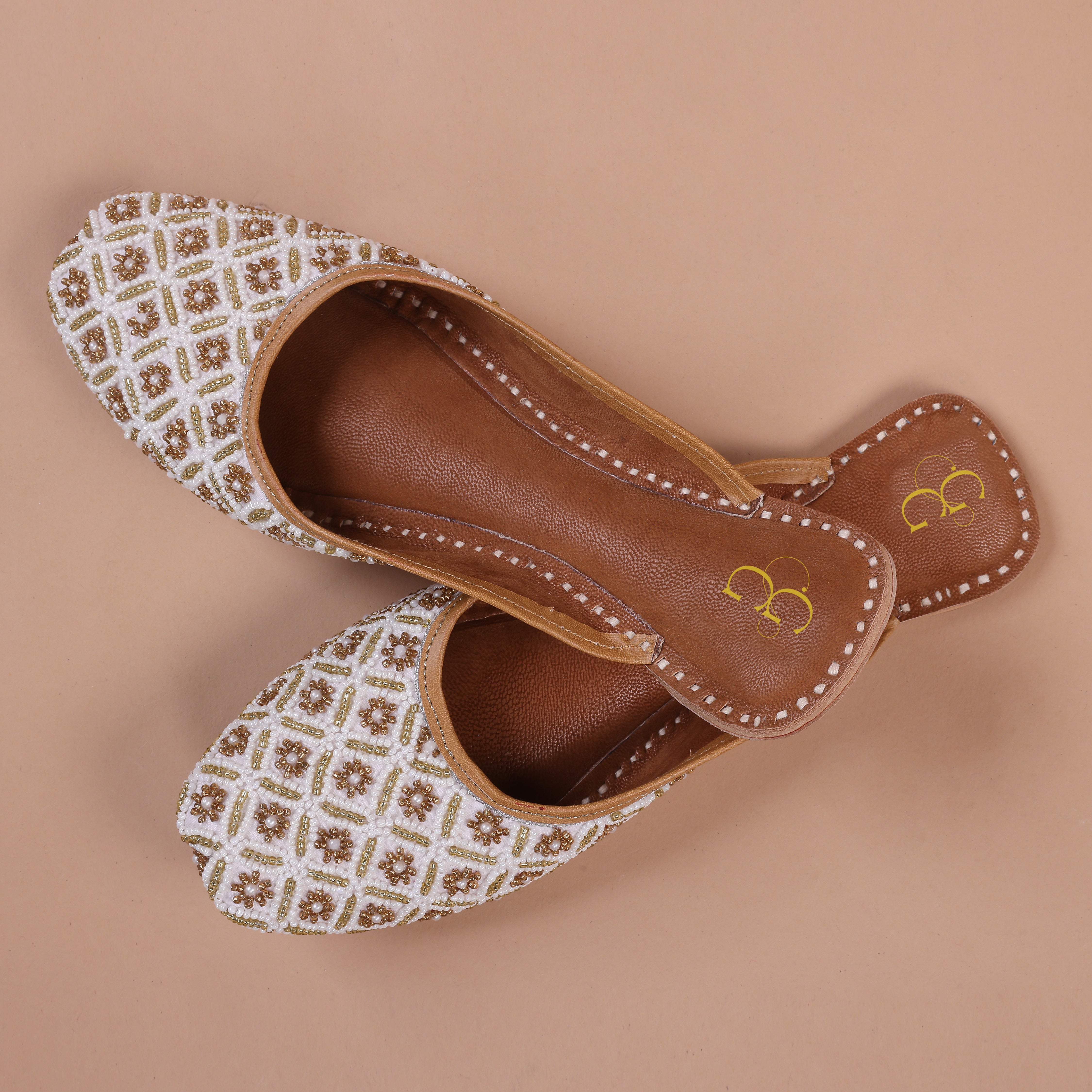 Fancy & Stylish fashionable beaded jutti